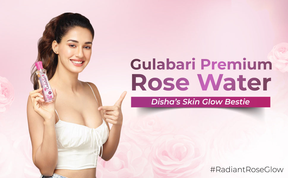 Dabur Gulabari Premium Rose Water with No Paraben for Cleansing and Toning - 250ml