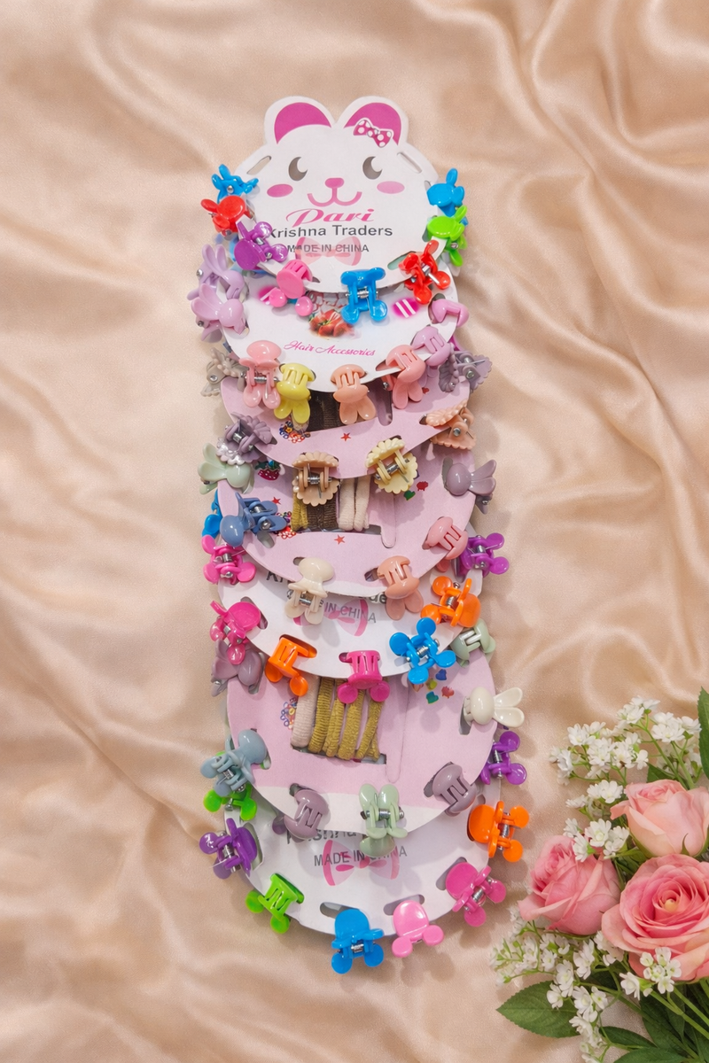 Baby Queen Sweet Hair Accessories Collection – 48 PCS