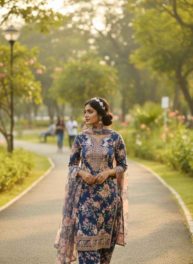 Sweet Butterfly Crystal Hair Band Set of 3