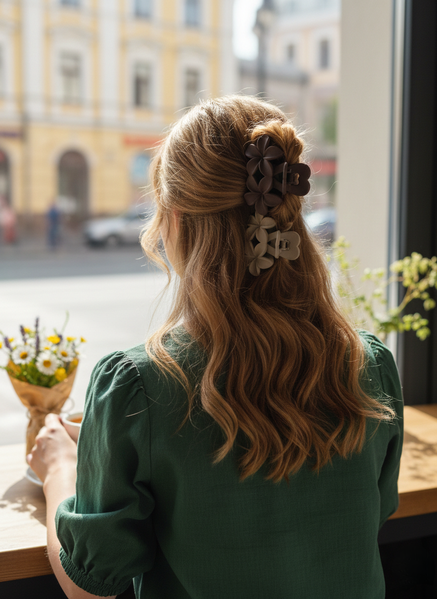 Flower Clutcher for girls and women set Pack of 4