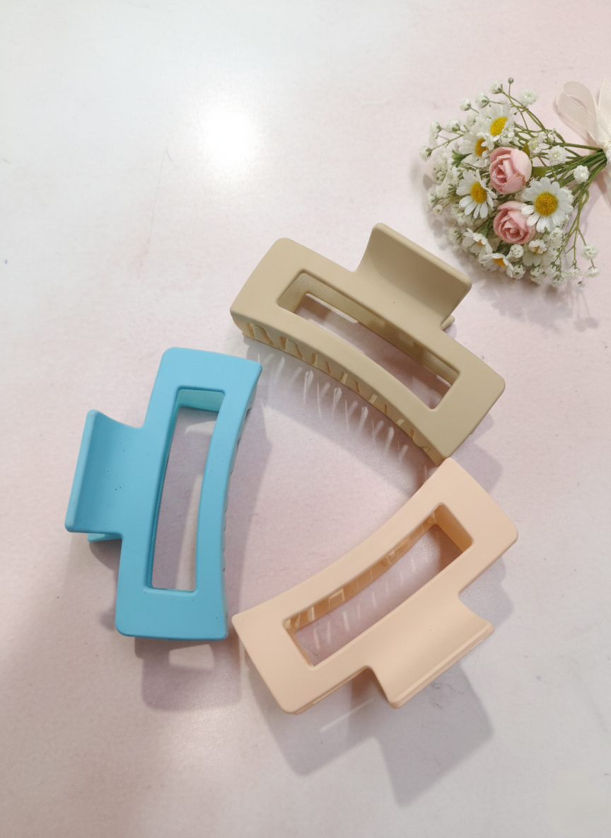 3Pcs Hair Claw Clips,Claw Clip for thick Hair natrual Hair Clips Girls & women