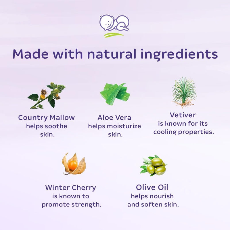 Himalaya Baby Massage Oil 200ml |Free Gentle Baby Soap 75g*