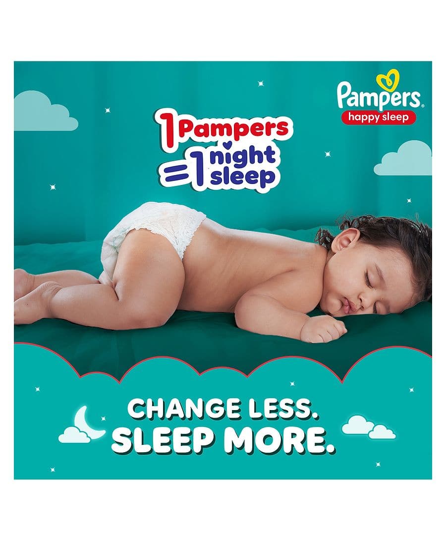 Pampers Complete Skin Comfort Pants (L) Size (Large) 9-14kg | Pack of 12 Pcs