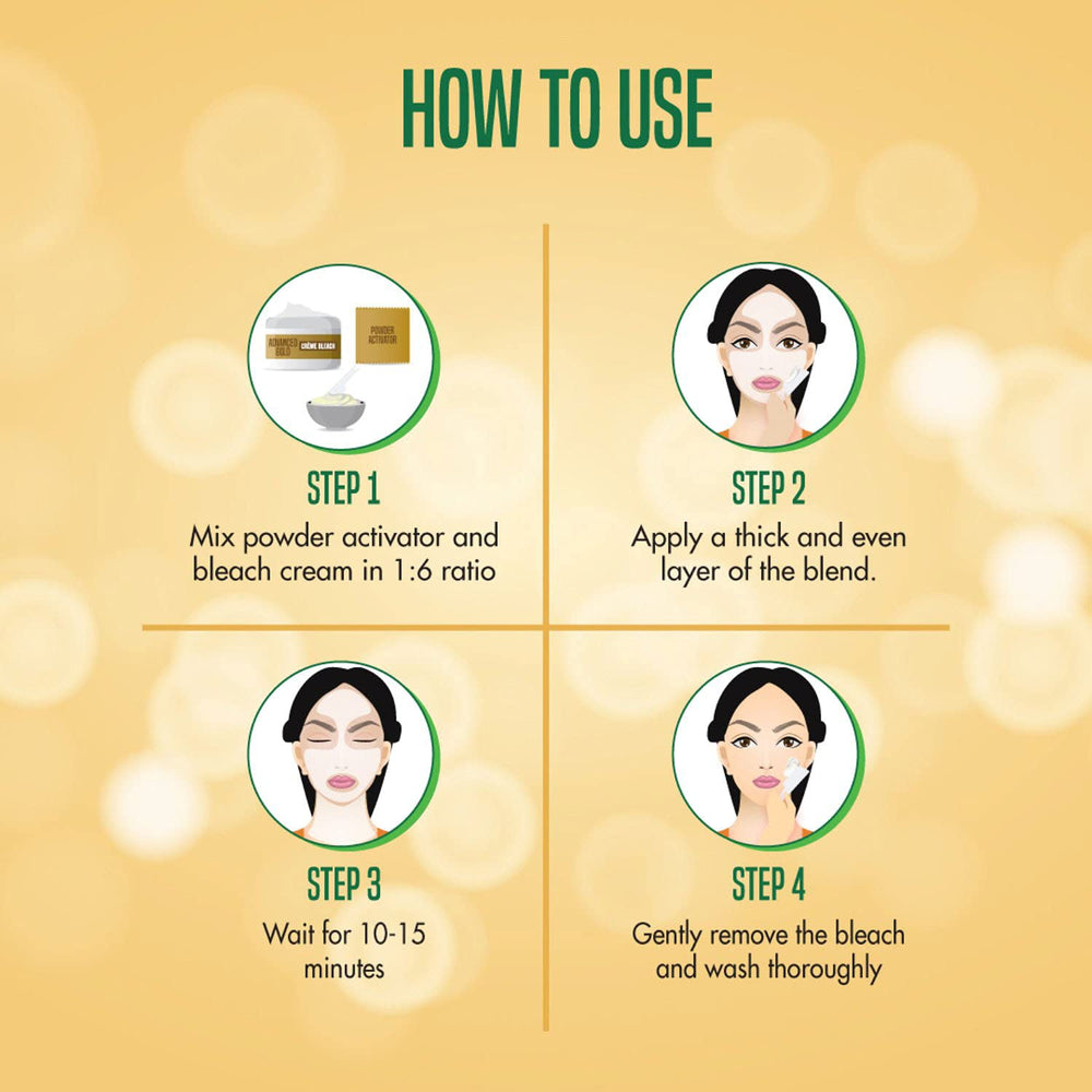 Nature's Essence Gold Bleach Cream, 525 gm