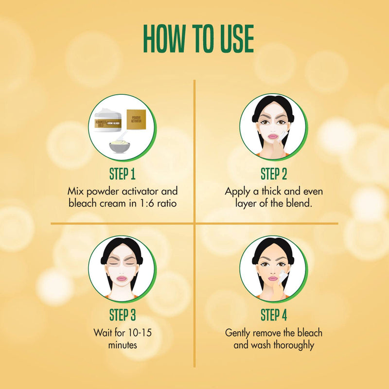 Nature's Essence Gold Bleach Cream, 525 gm