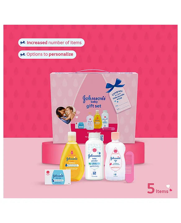 Baby Johnson's Gift set Pack of 5