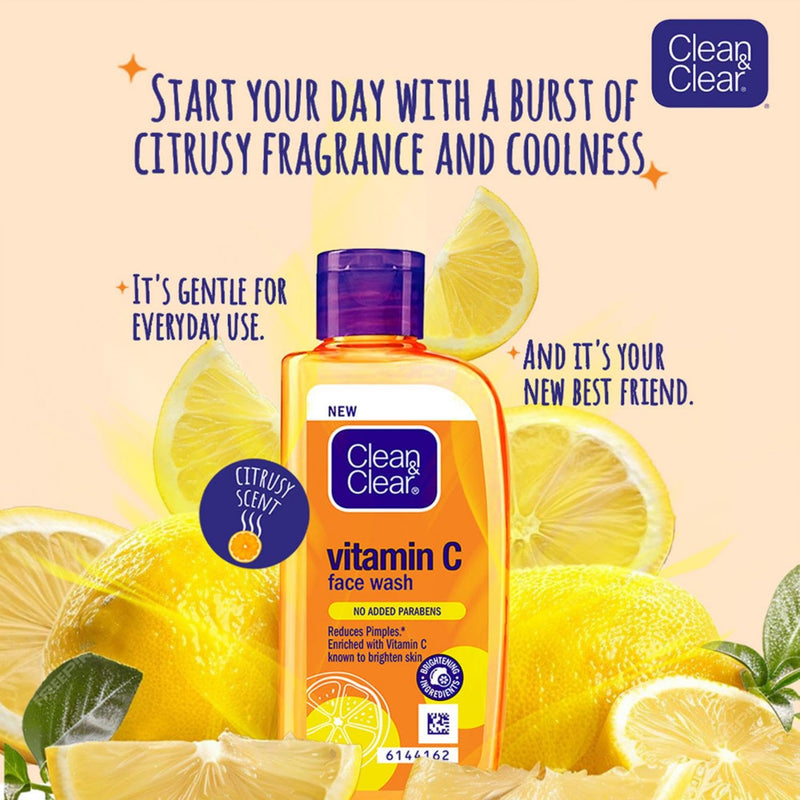 Clean & Clear Vitamin C Face Wash 50ml