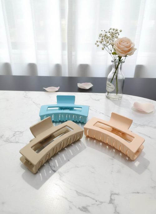 3Pcs Hair Claw Clips,Claw Clip for thick Hair natrual Hair Clips Girls & women