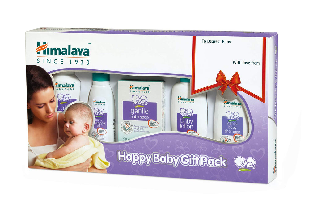 Himalaya Baby Gift Pack (5 pieces) | No.1 Doctor Prescribed | Gentle, Safe & Researched for baby's skin & hair