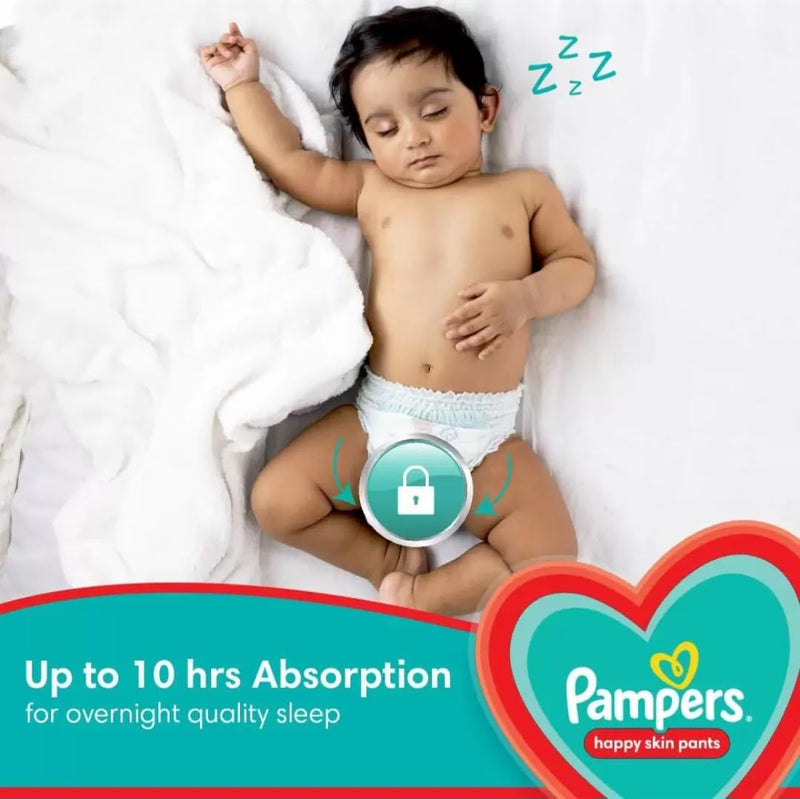Pampers Complete Skin Comfort Pants (L) Size (Large) 9-14kg | Pack of 12 Pcs