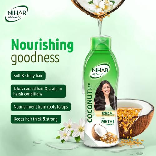 Nihar Naturals coconut hair Oil  200+40ml