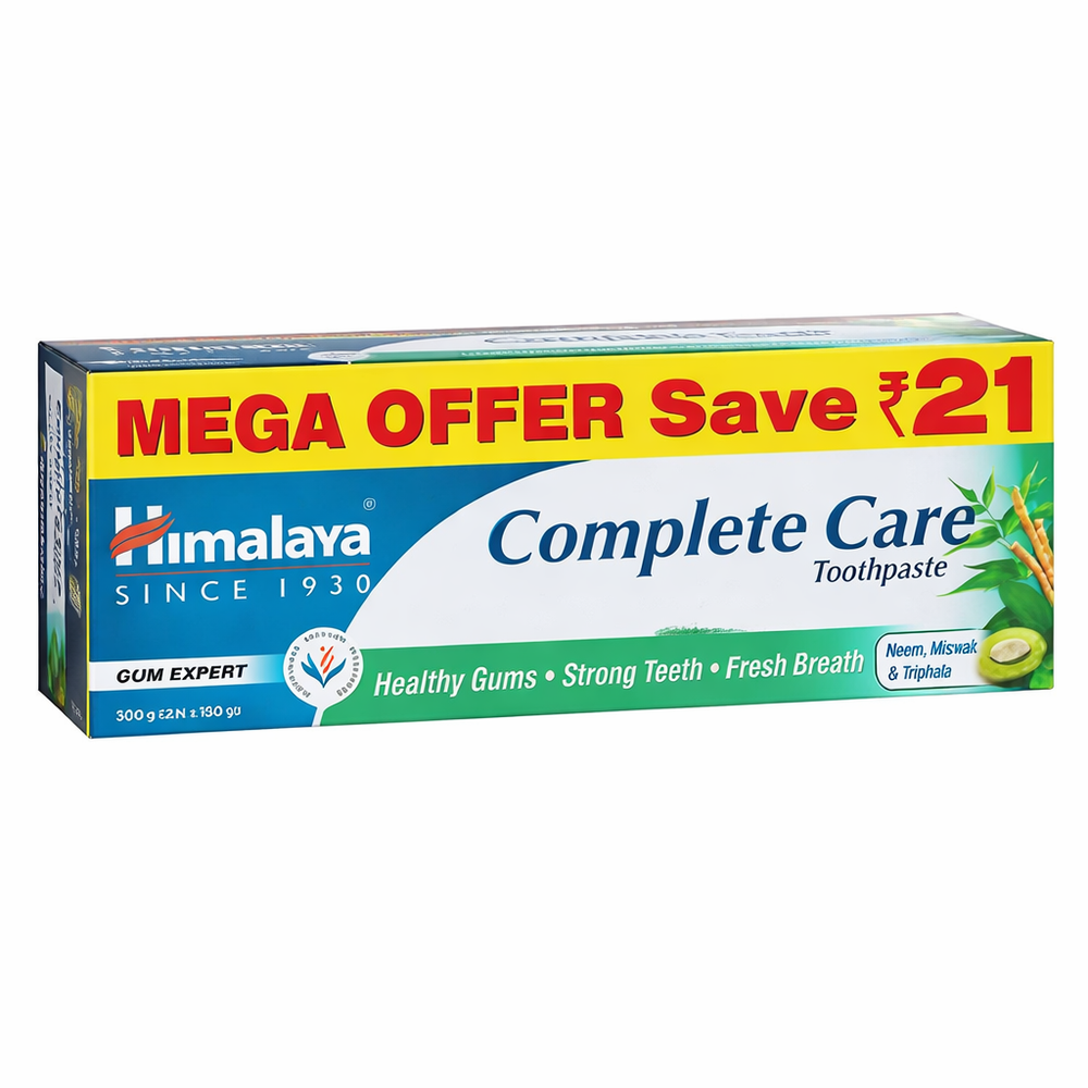 HIMALAYA COMPLETE CARE TOOTHPASTE 2N×150G=300g (PO2)