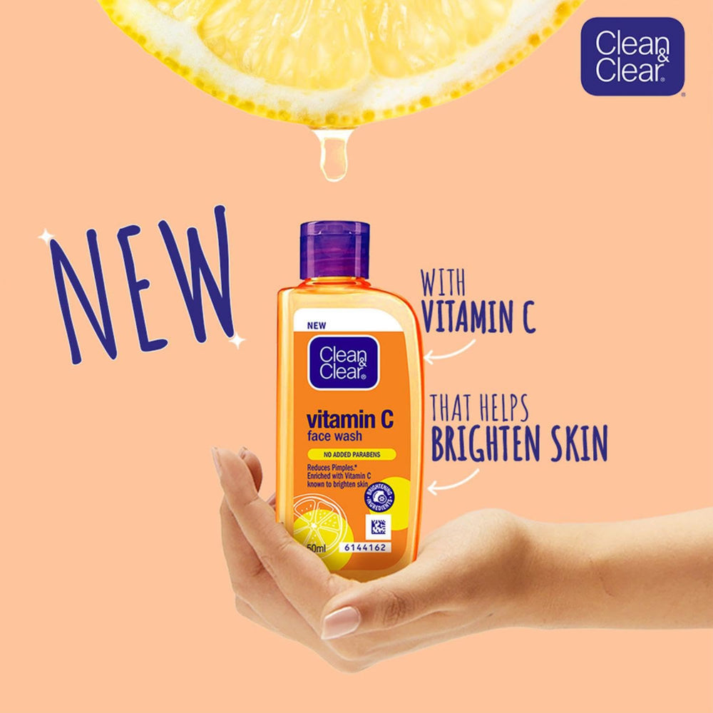 Clean & Clear Vitamin C Face Wash 50ml