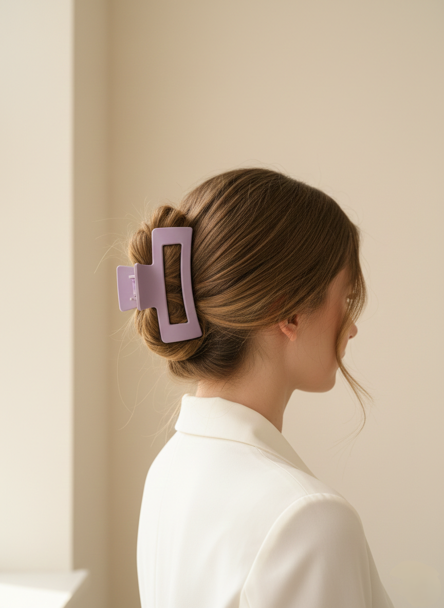 3Pcs Hair Claw Clips,Claw Clip for thick Hair natrual Hair Clips Girls & women