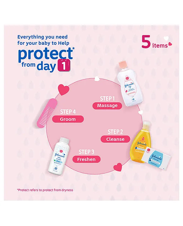 Baby Johnson's Gift set Pack of 5