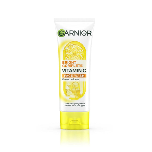 Garnier Skin Naturals, Facewash, Cleansing and Brightening, Bright Complete 50g| Pack of 2 (50g×2=100g)