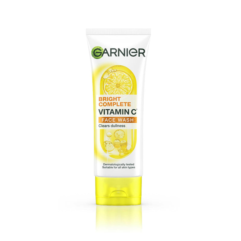 Garnier Skin Naturals, Facewash, Cleansing and Brightening, Bright Complete, 100 g