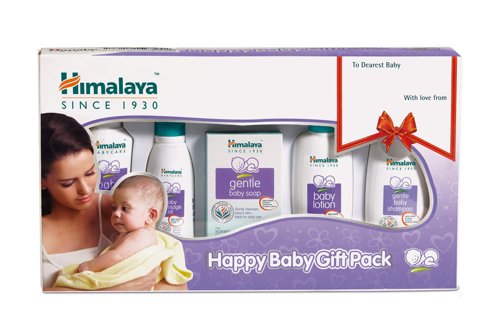 Himalaya Baby Gift Pack (5 pieces) | No.1 Doctor Prescribed | Gentle, Safe & Researched for baby's skin & hair