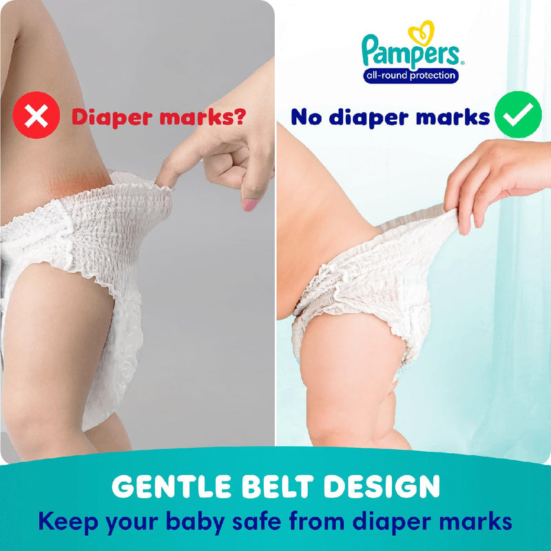 Pampers Happy Sleep Pant Style Baby Diapers, X-Large (XL), 22 Count, 1 Pampers = 1 Night Sleep, with Anti Rash Shield, 12-17 Kg Diapers