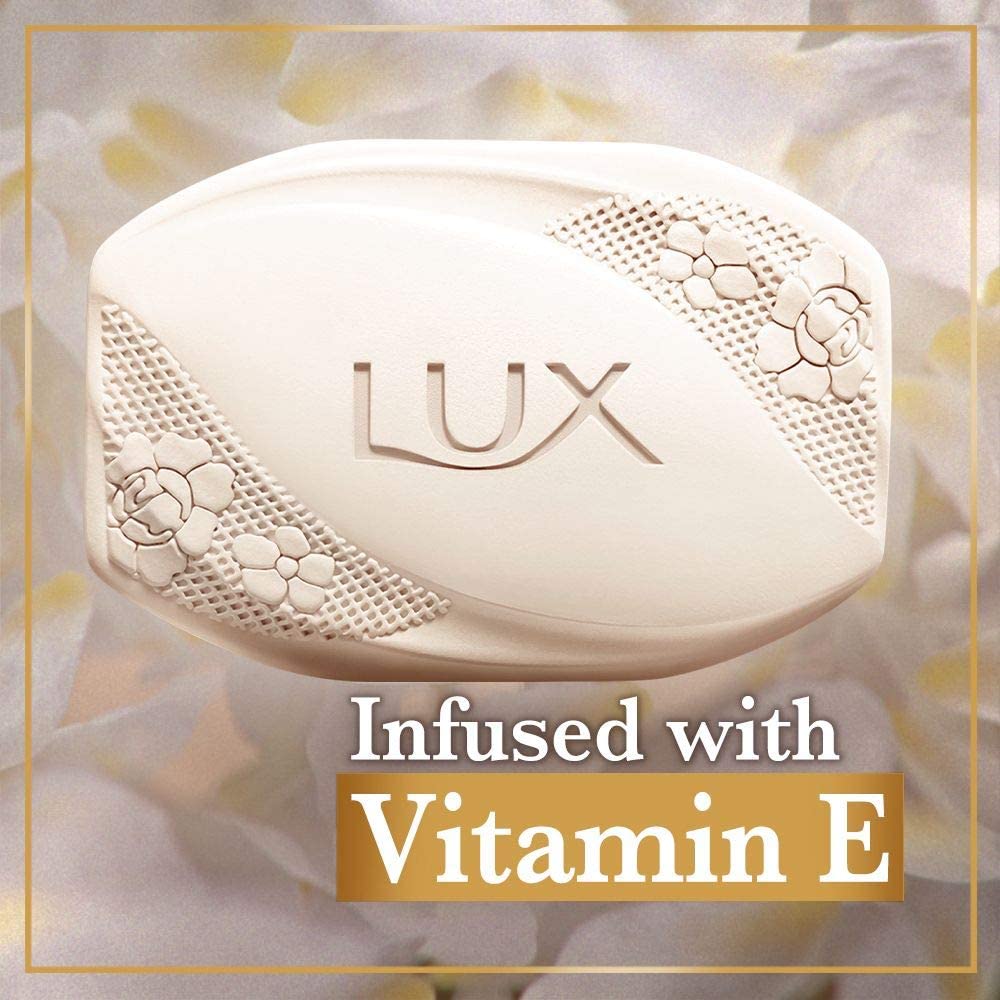 Lux Jasmine & Vitamin E Beauty Soap For Glowing Skin Mega Pack 3x100g