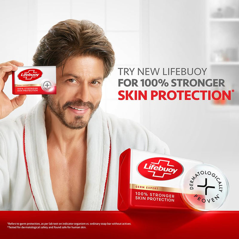 Lifebuoy Soap - Total, (4unitsx100g)+100g Free