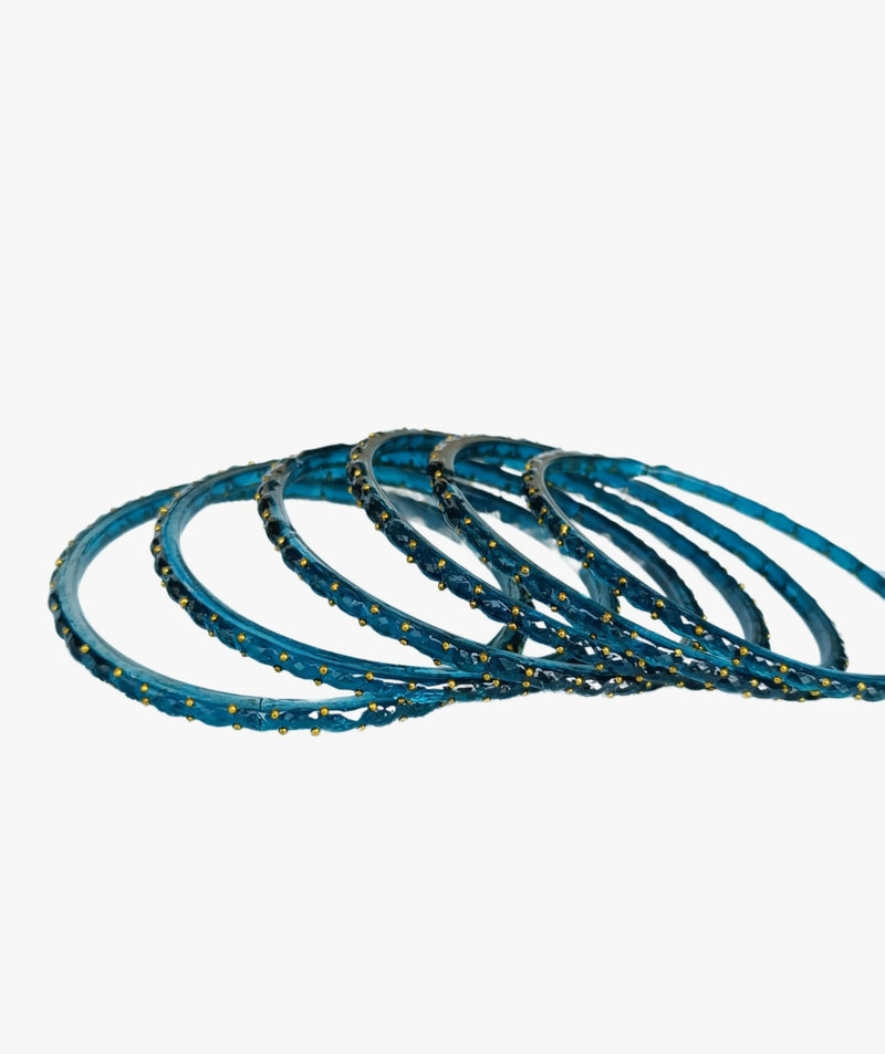 Luxury Style Crystal Bangles Set of 12 with Smooth Comfortable Fit