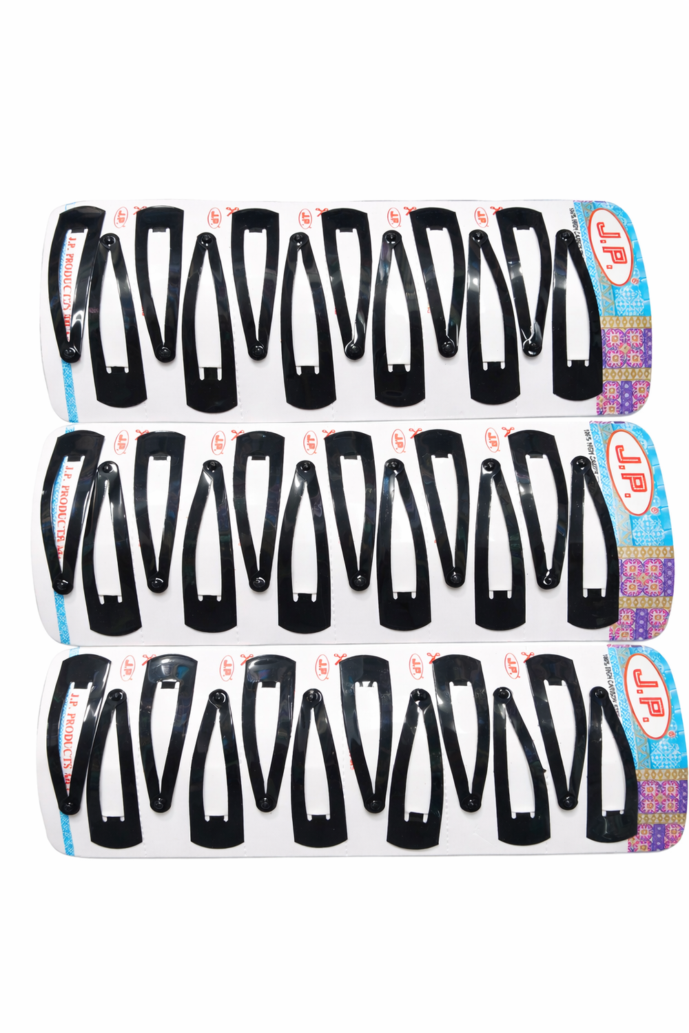 JP Original Strong Hold Black Hair Pins Combo – 36 PCS