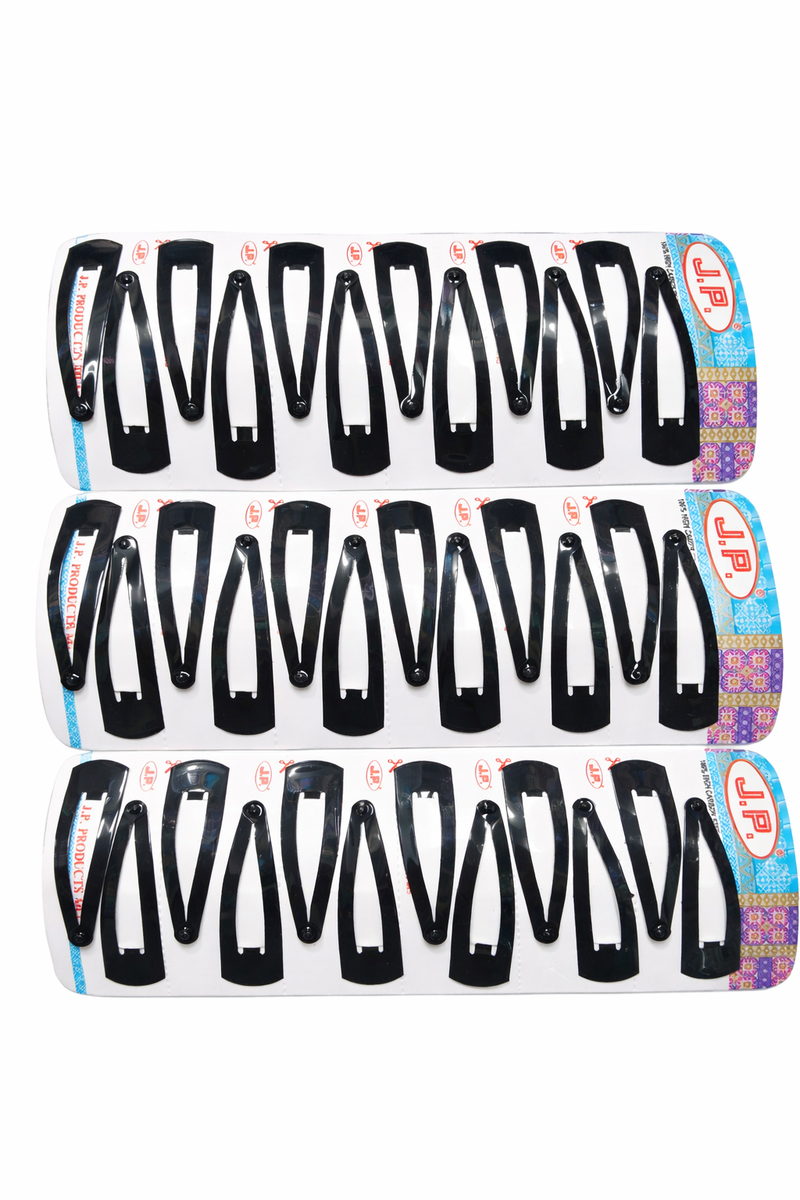 JP Original Strong Hold Black Hair Pins Combo – 36 PCS
