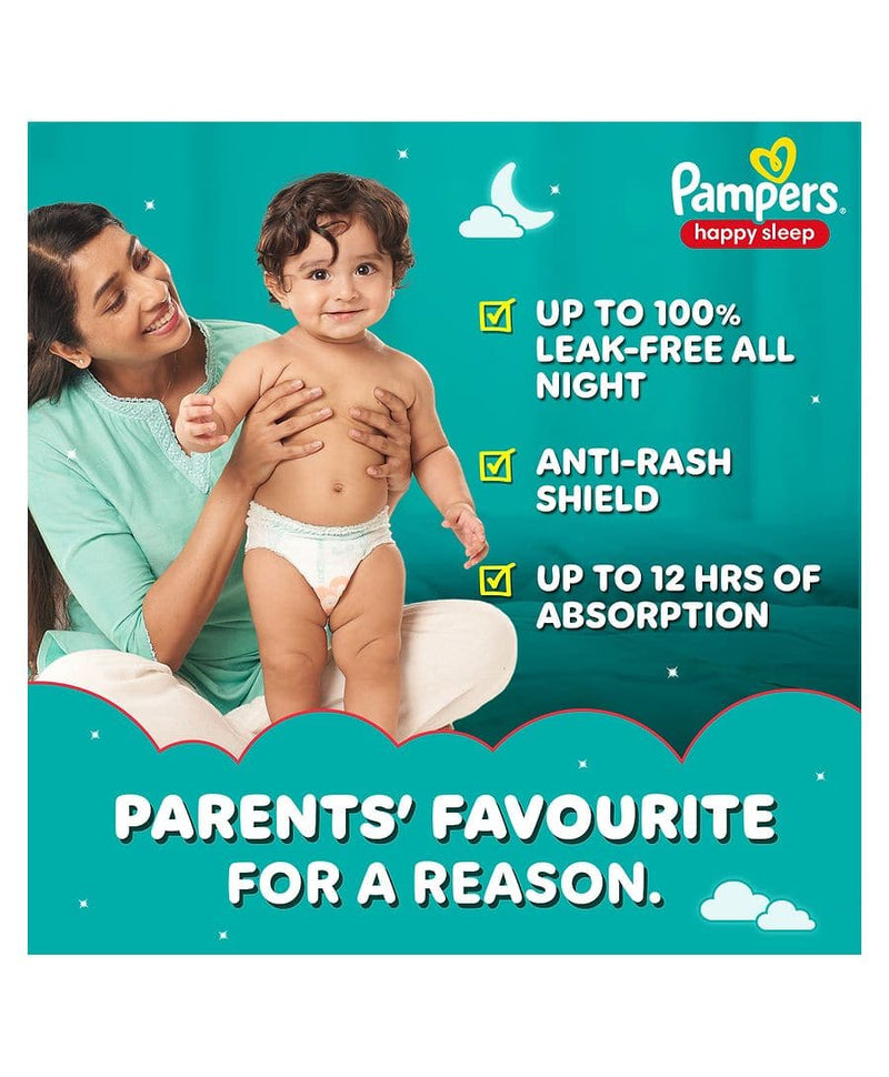 Pampers Complete Skin Comfort Pants (M) Size Medium 7-12 kg | Pack of 12 Pcs