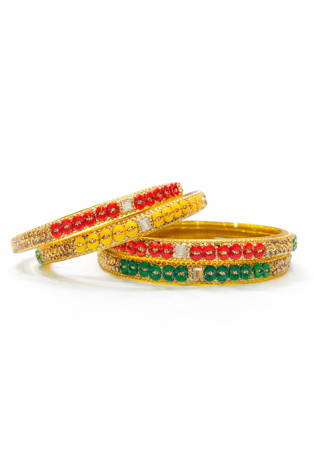 4 pec Bangles set girls & women |multicolour Bangle set