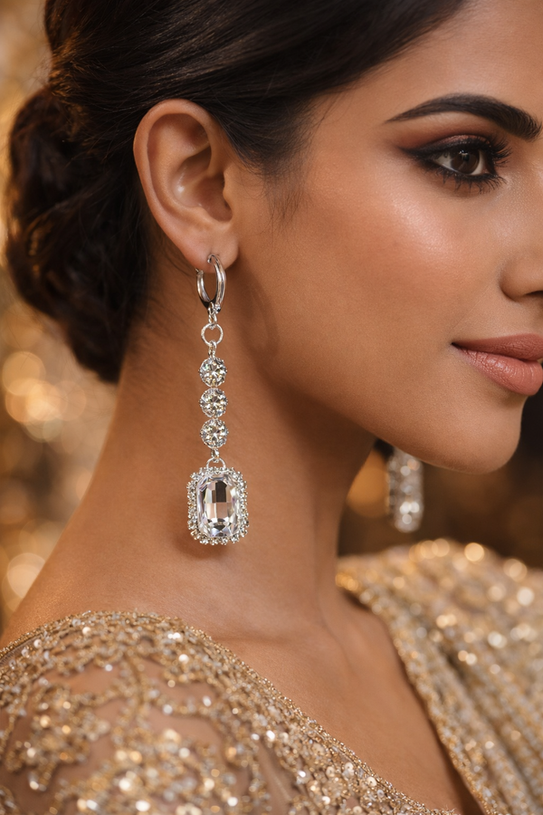 ✨Anti-Tarnish Luxury Crystal Drop Earrings
