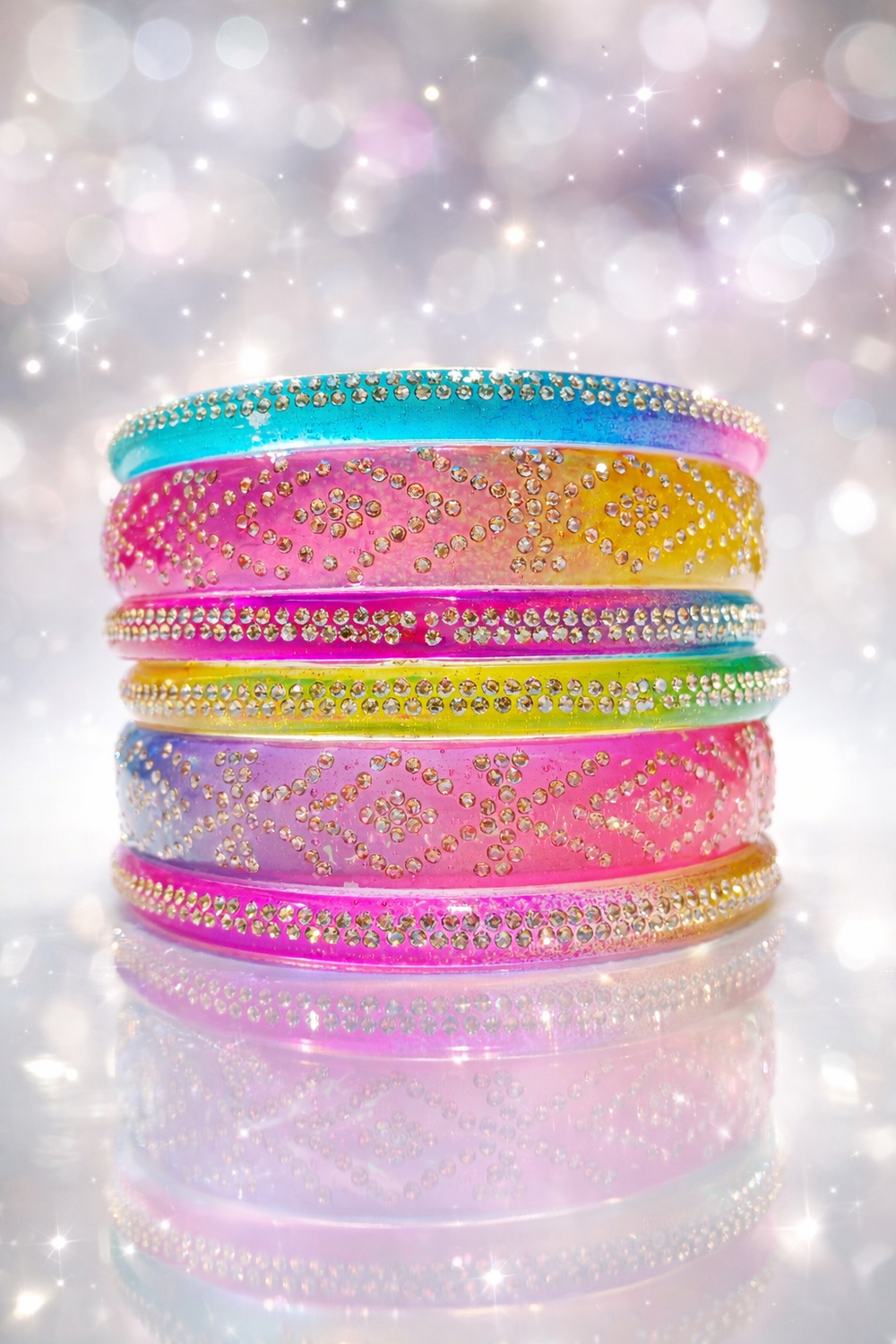Bangles set for girls & women Fashionable sip Bangles | Multicolour Bangles set|