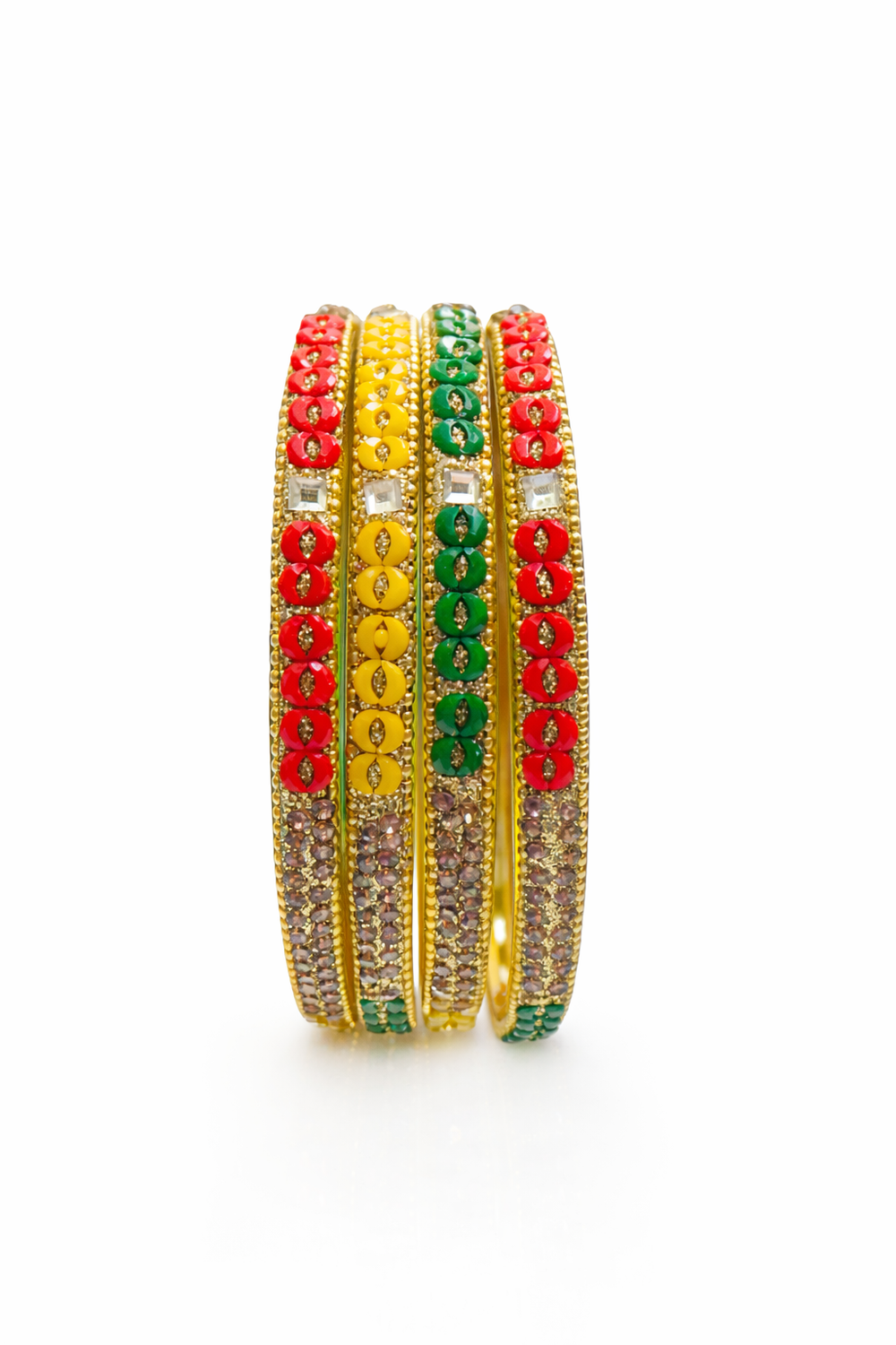 4 pec Bangles set girls & women |multicolour Bangle set