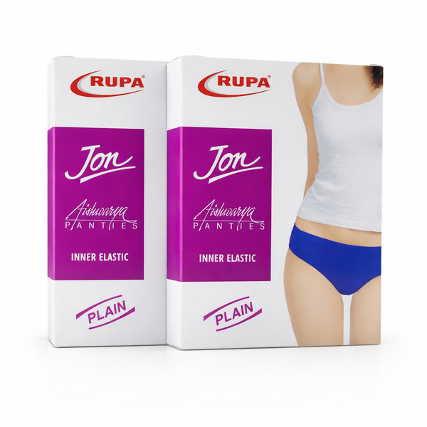 Original Rupajon Soft Cotton Inner Shorts for Women & Girls | Pack of 2 | Random Colours
