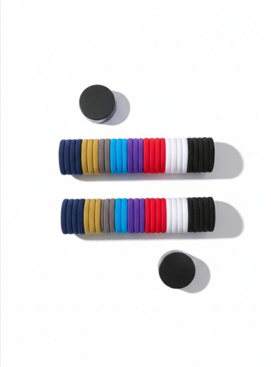 (2 BOTTLE)-Rubber Band for women elastic Hair Band for women, girls pack of 40PCS|
