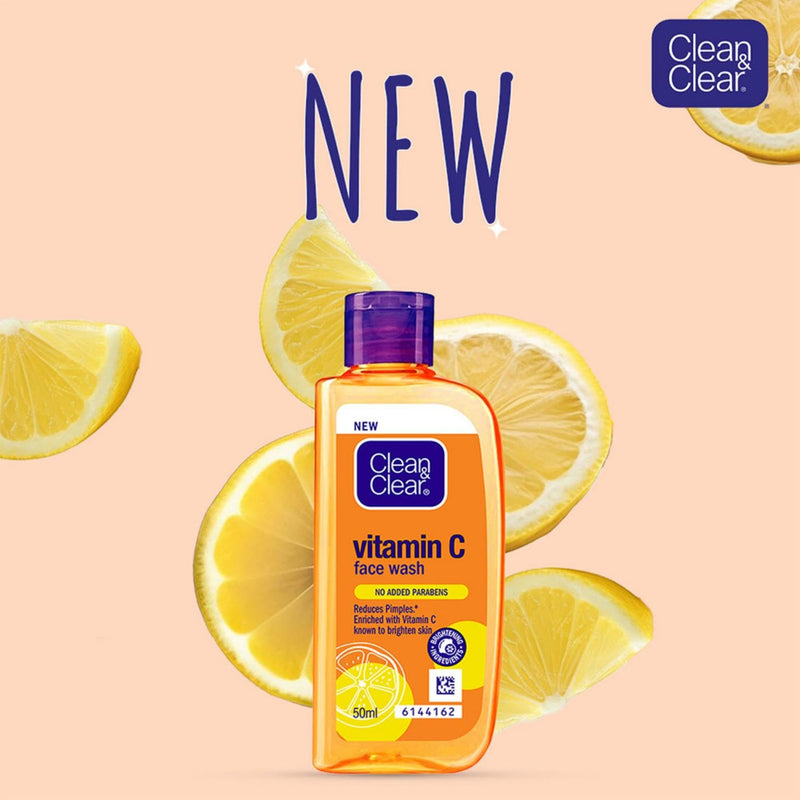 Clean & Clear Vitamin C Face Wash 50ml