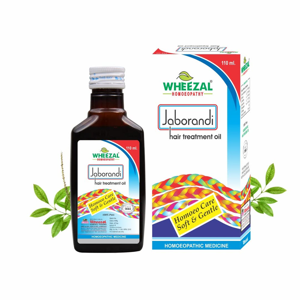 Wheezal Jaborandi Hair Treatment Oil 110 ml. (PACK OF TWO)