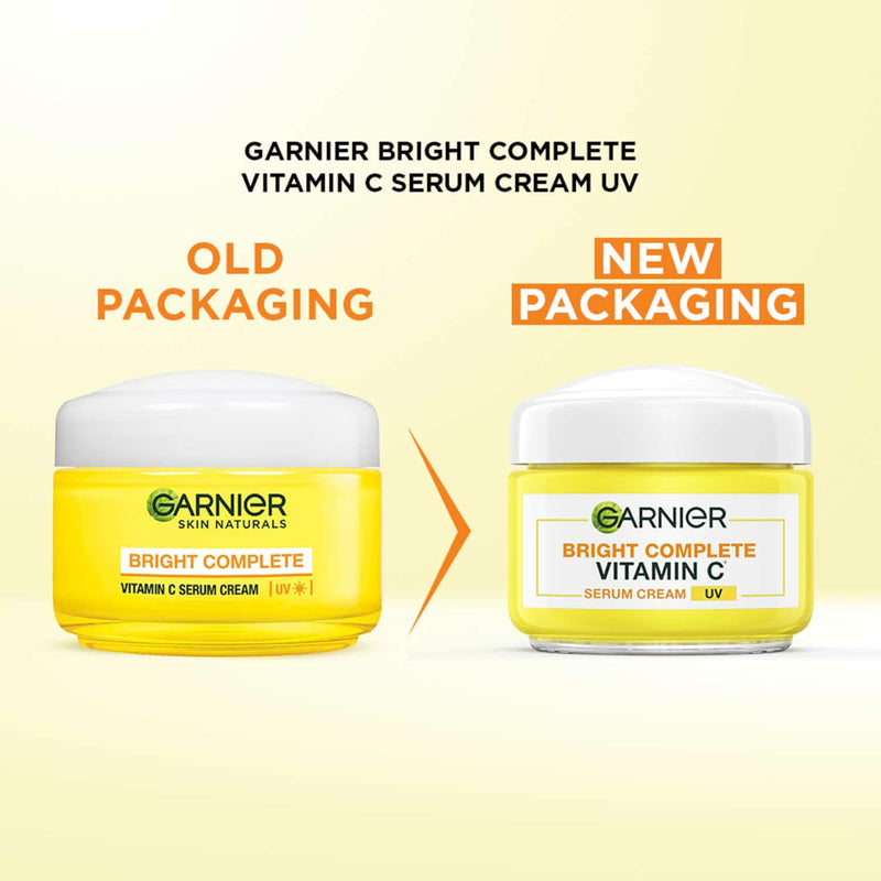 Garnier Skin Naturals, Day Cream, Brightening and with Sun Protection, Bright Complete, 23g