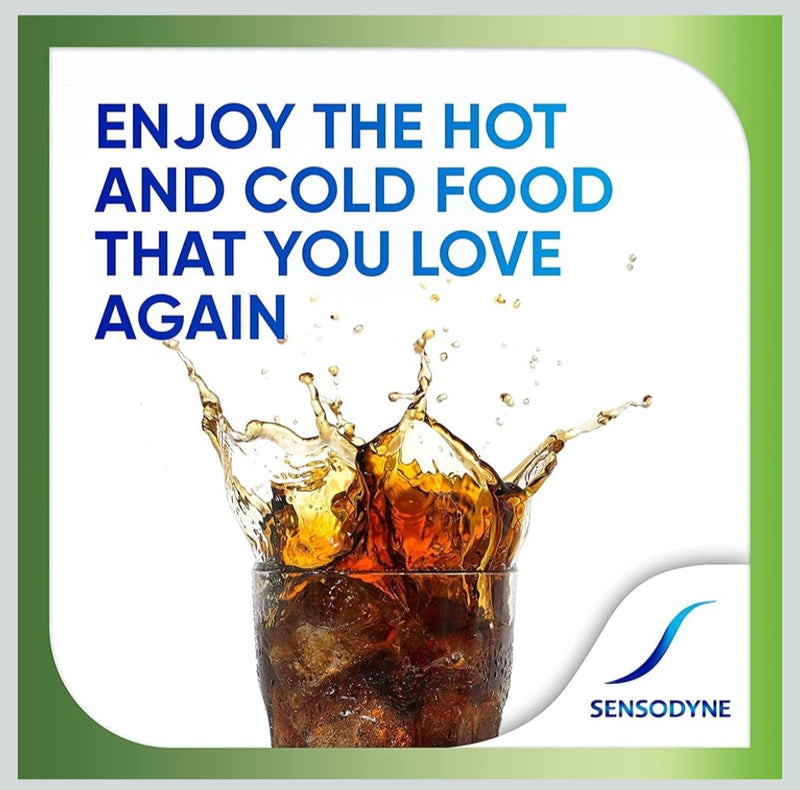 Sensodyne Fresh Mint 150g|Free Sansodyne toothbrush worth-65 | Sensitive toothpaste for daily sensitivity protection | Dentist Recommended Brand