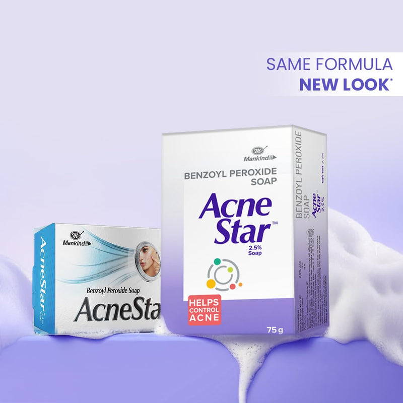ACNESTAR 2.5% - Bar of 75G Soap
