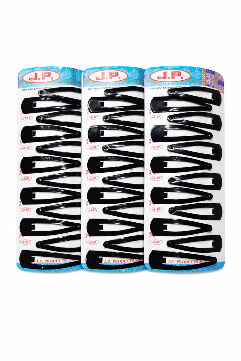 JP Original Strong Hold Black Hair Pins Combo – 36 PCS