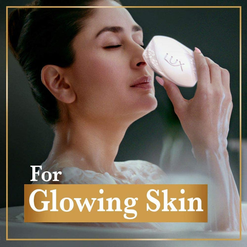 Lux Jasmine & Vitamin E Beauty Soap For Glowing Skin Mega Pack 3x100g