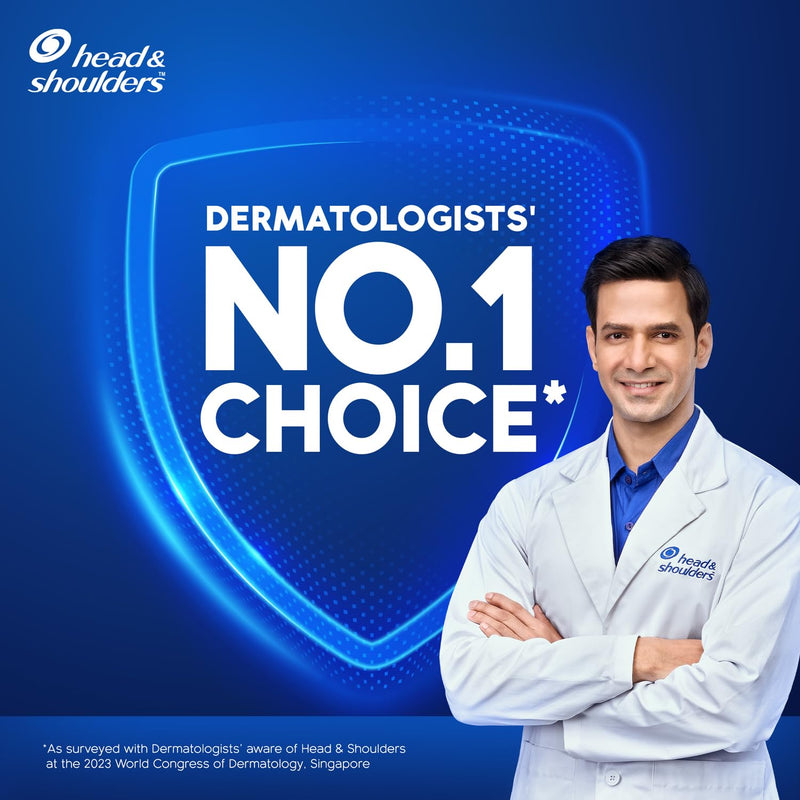 Head & Shoulders Smooth & Silky Anti-Dandruff Shampoo with Free Shampoo worth ₹82 Up to 100% Dandruff Protection
