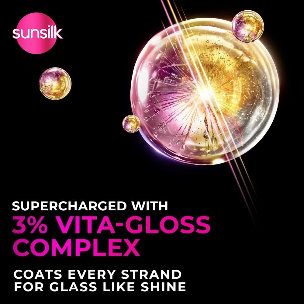 Sunsilk Radiant Black Shine Shampoo 180 ml