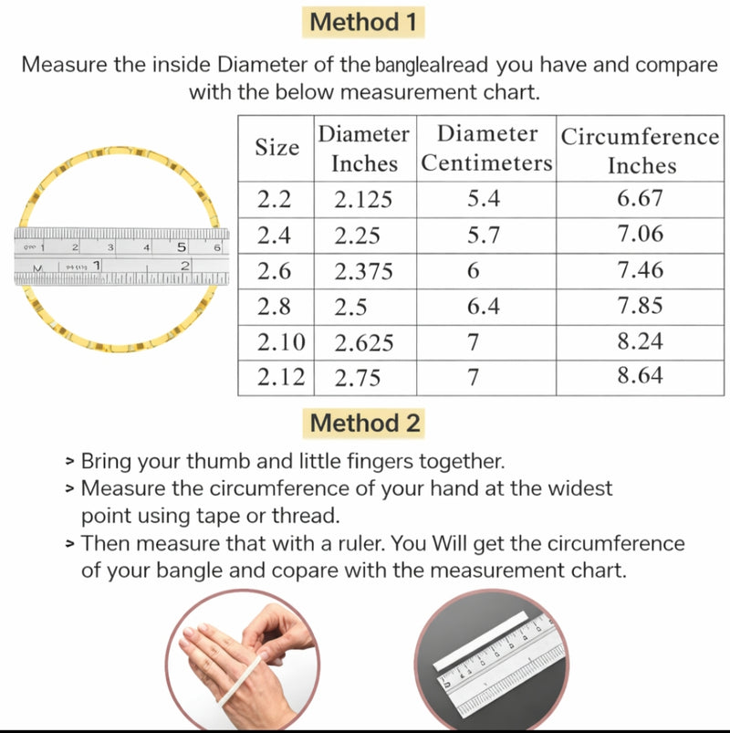 Luxury Red Gold Crystal Bangles – Classic Indian Traditional Wear